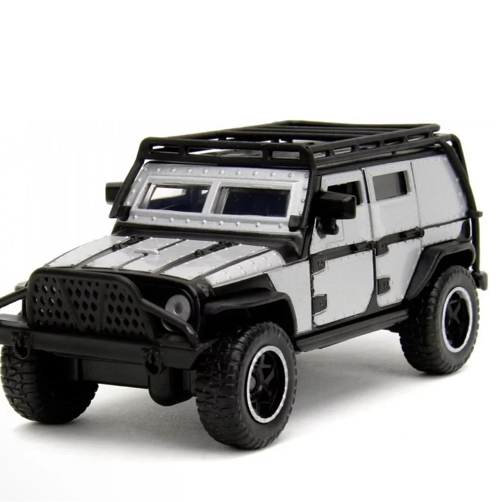 Fast &‎ Furious Jada Cars Dom's Dodge Charger R/T 1970 & Tej's Jeep Wrangler